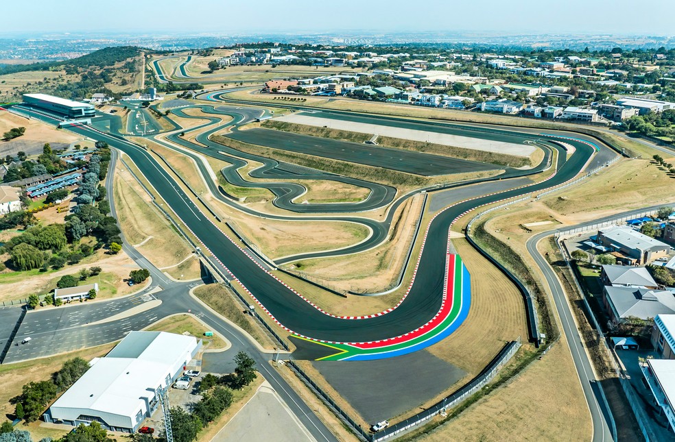Circuito de Kyalami em 2018; pista na África do Sul recebeu GP da F1 até 1993 — Foto: Peter Hassal