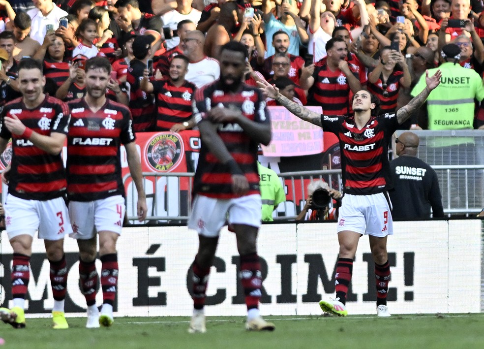 Flamengo x corinthians — Foto: André Durão
