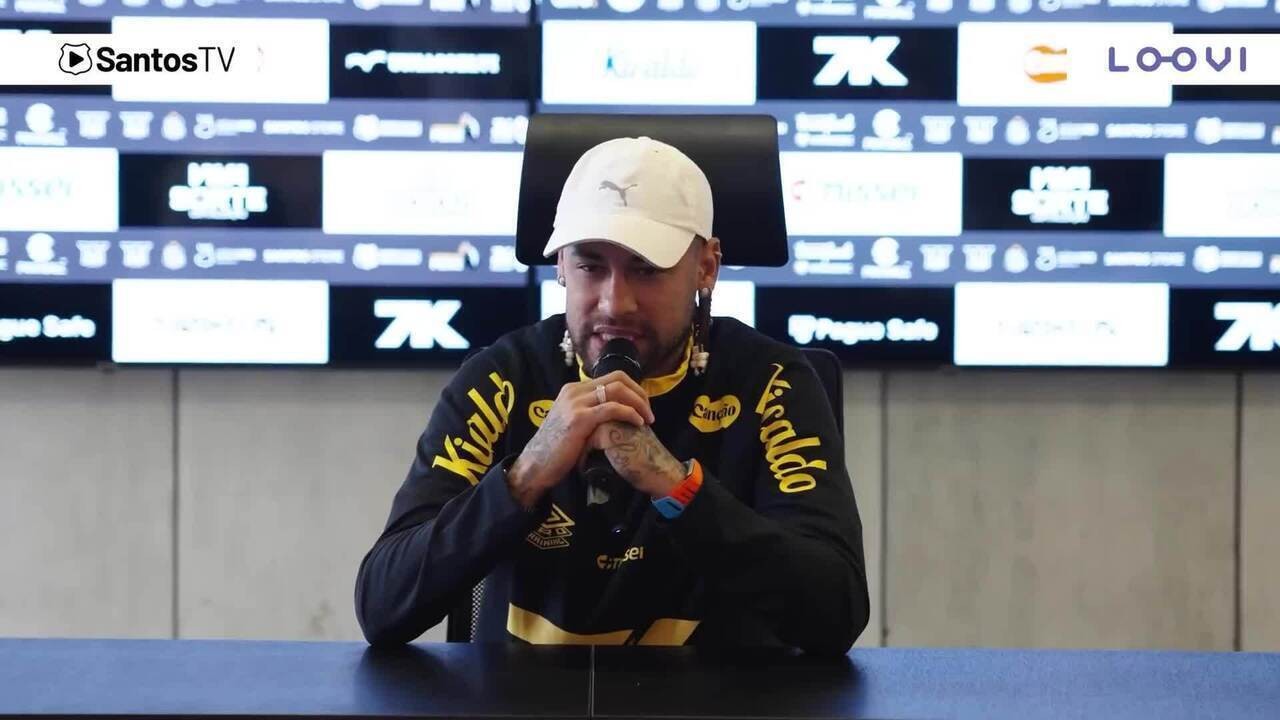Cleber Xavier explica onde quer escalar Neymar e exalta camisa 10 do Santos: 