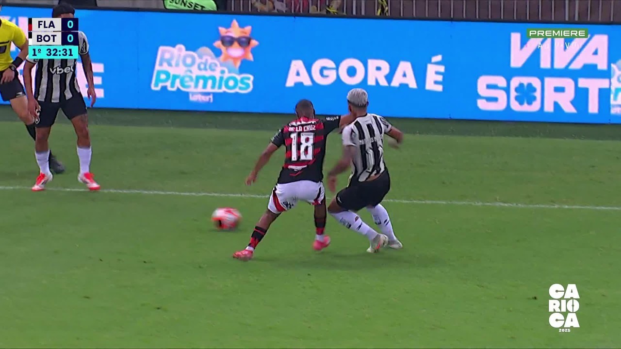 Pc Oliveira aponta falha na arbitragem em lance de expulsão Flamengo x Botafogo