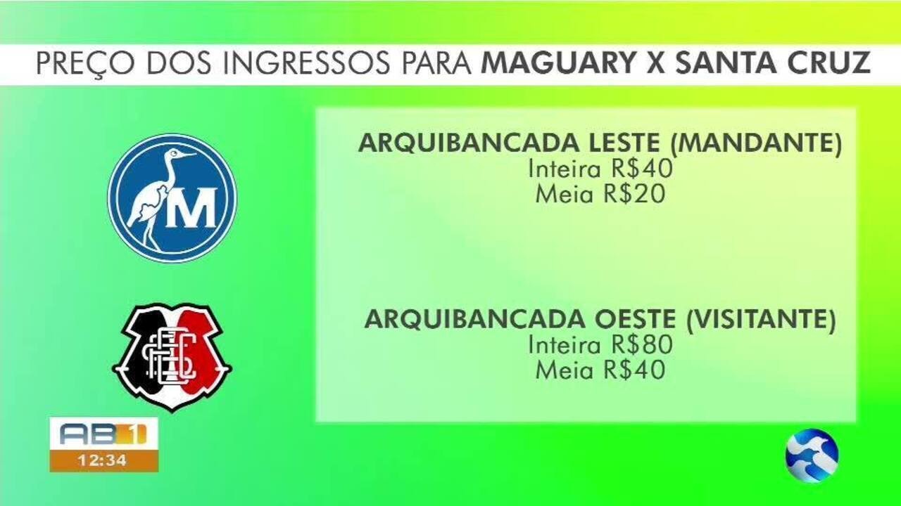Maguary x Santa Cruz: onde assistir, horário e escalações | Ge