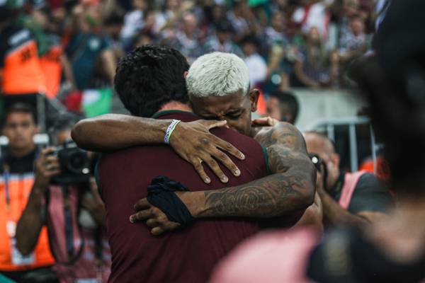 Crying, hugs and a lot of celebration: Fluminense’s emotions on the pitch after Libertadores |  Fluminense