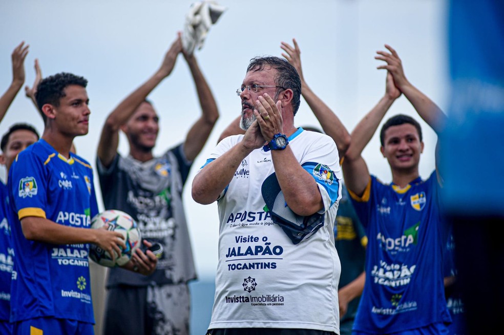 Paulo Caroço levou o Batalhão ao acesso em 2024  — Foto: Batalhão/Divulgação