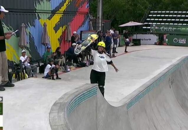 Raicca Ventura avança à final do Mundial de Skate Park 2026