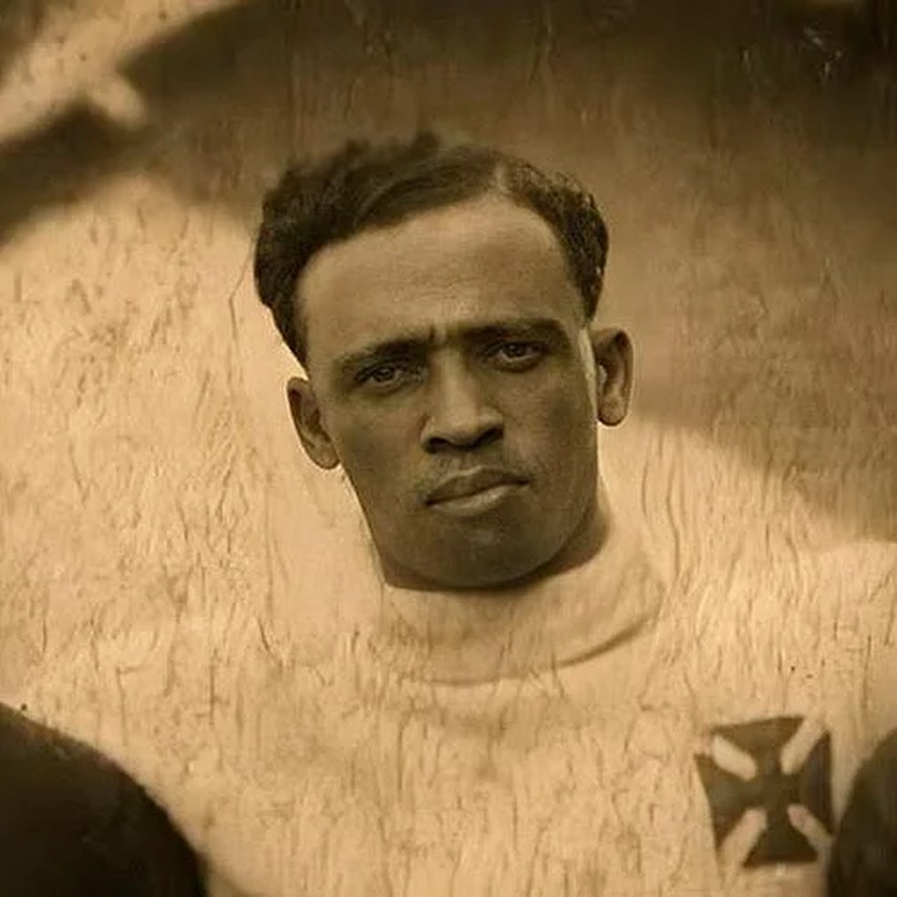 Nelson, jogador do Vasco em 1923 — Foto: Divulgação/Vasco