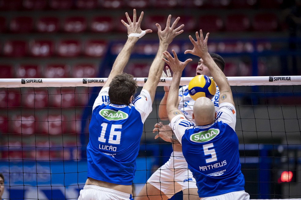 Cruzeiro, Joinville, Superliga Masculina, 2025/26 — Foto: Agência i7/Sada Cruzeiro
