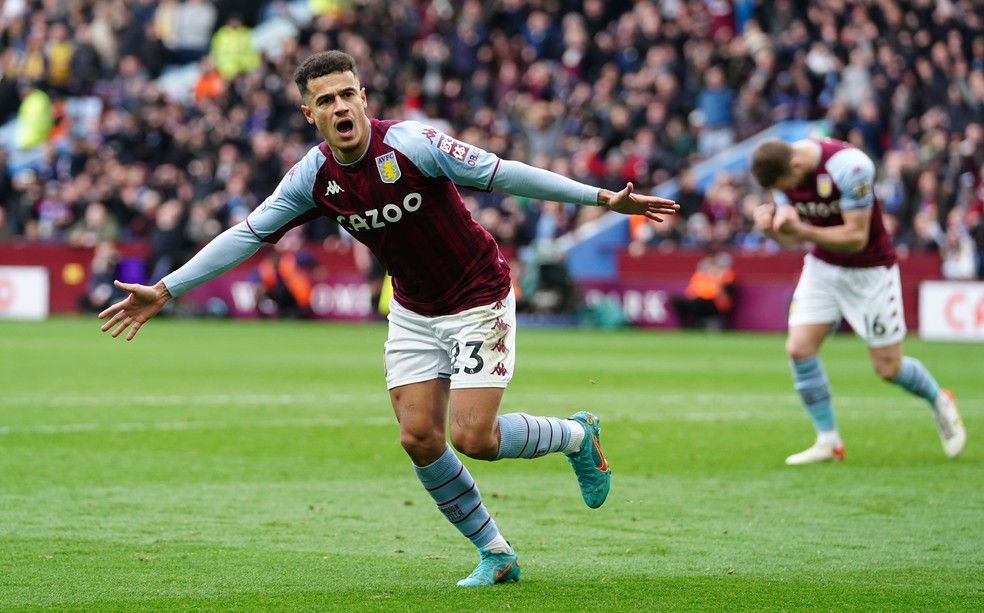 Philippe Coutinho brilha com gol e duas assistências, mas Aston Villa cede  empate ao Leeds no Inglês, futebol inglês