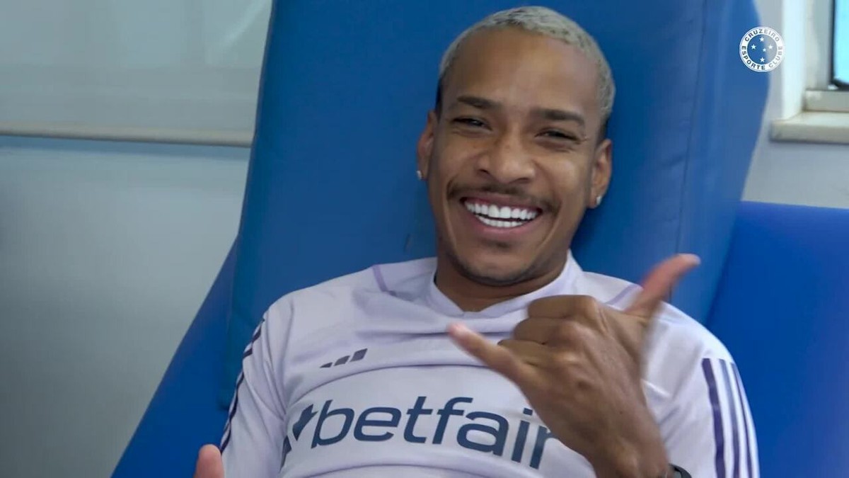 No Cruzeiro, Matheus Pereira faz trabalhos na academia em recuperação; veja imagens