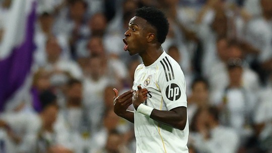 Técnico do Real Madrid revela reunião com Vini Jr.: "Ele foi impecável. Está tudo resolvido" - Foto: (Reuters)