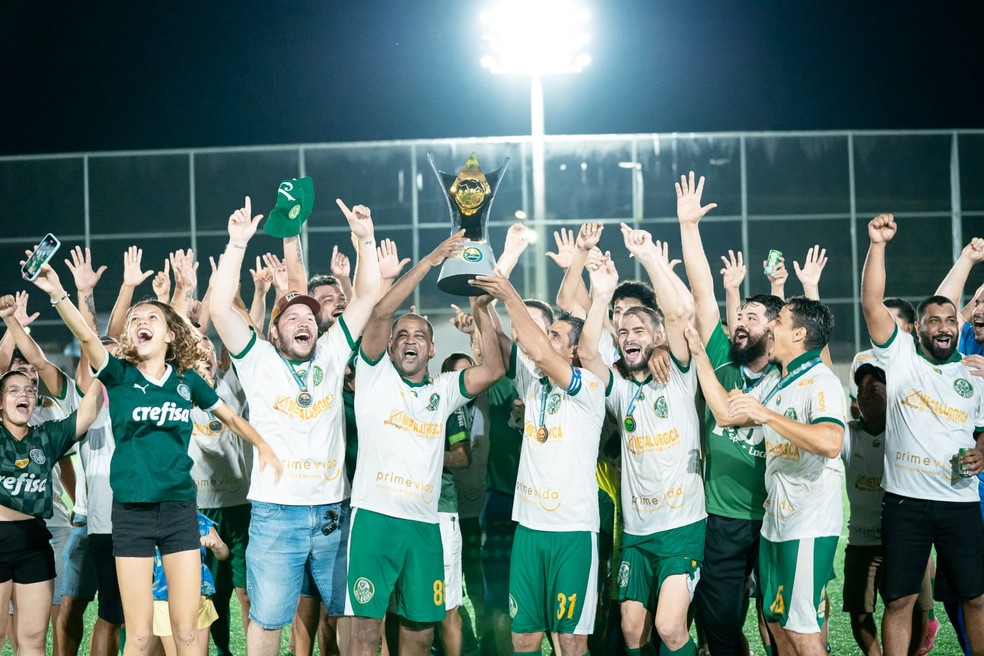 Palmeiras, de Pimenta Bueno, é campeão do Amador de Clubes da cidade — Foto: Gustavo Bovolato