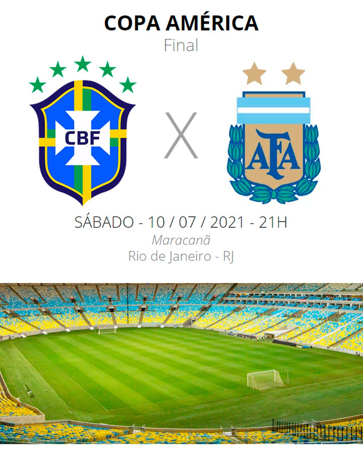 Brasil x Argentina escalações, desfalques e arbitragem da final da
