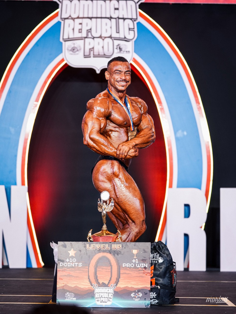 Jhonne Sousa foi campeão de um evento na República Dominicana há duas semanas — Foto: Moriau Photo/Reprodução/Instagram