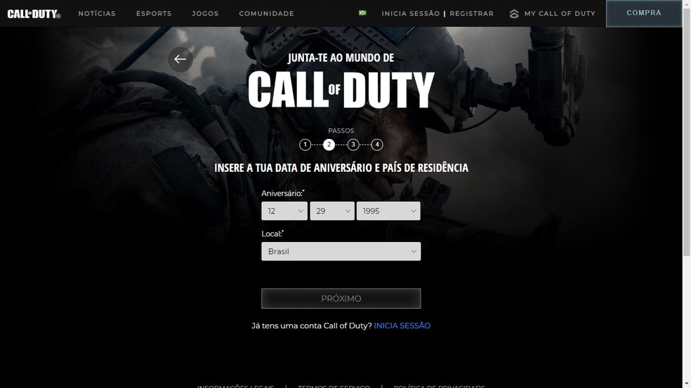 Confira como criar conta Call of Duty e jogar online jogos da