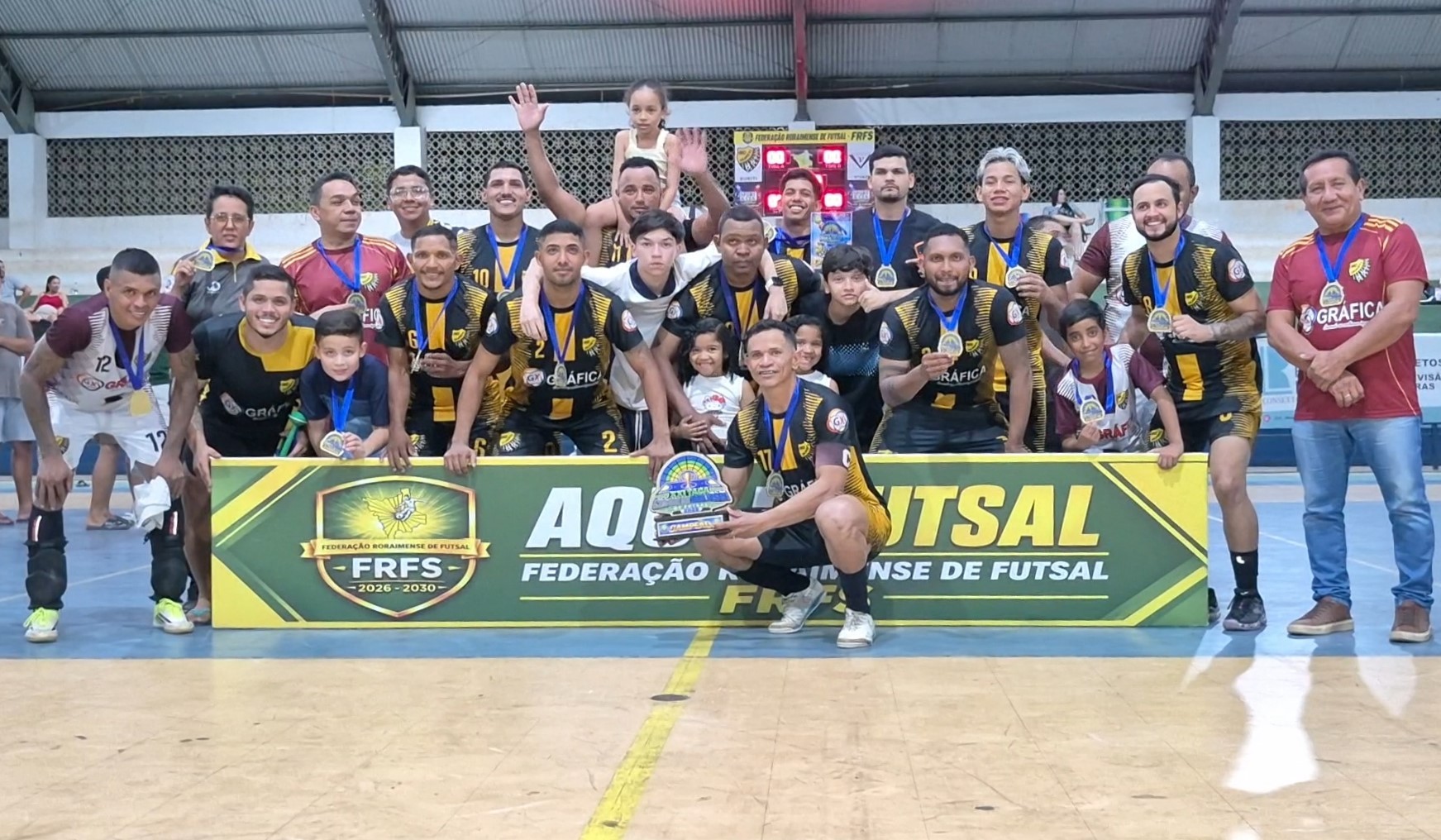 Com virada no fim, Buriti bate Vivaz e conquista Taça Cidade de Boa Vista