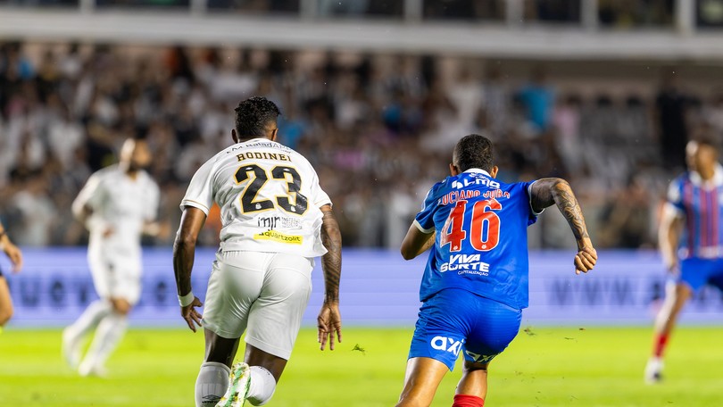 Santos 1 x 1 Bahia: assista aos gols e aos melhores momentos do jogo