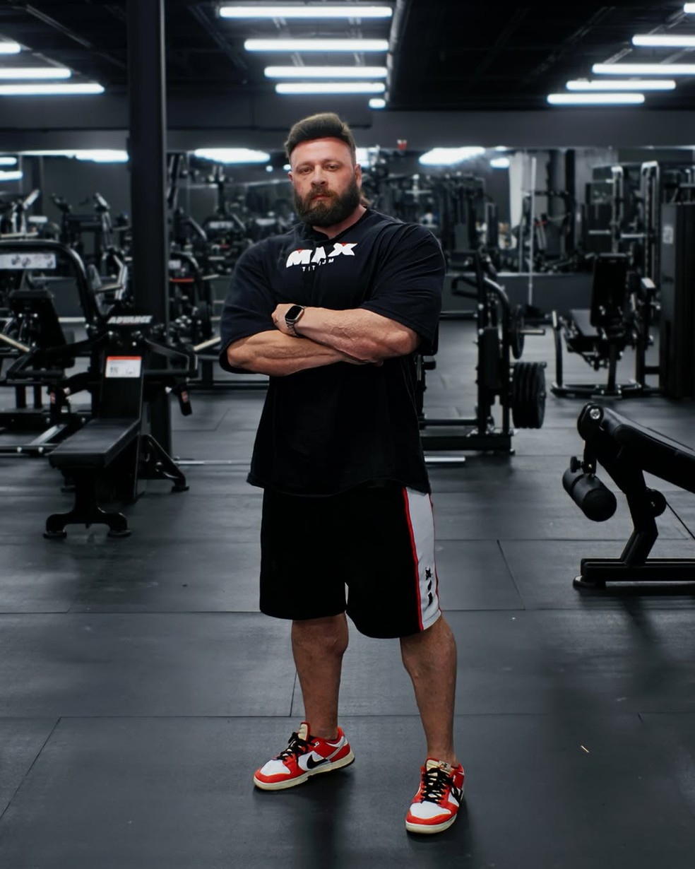 Fabricio Pacholok, novo treinador do fisiculturista Ramon Dino — Foto: Reprodução/Instagram