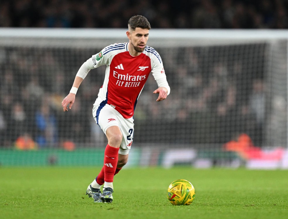Jorginho, do Arsenal, est� em negocia��o com o Flamengo � Foto: David Price/Arsenal FC via Getty Images