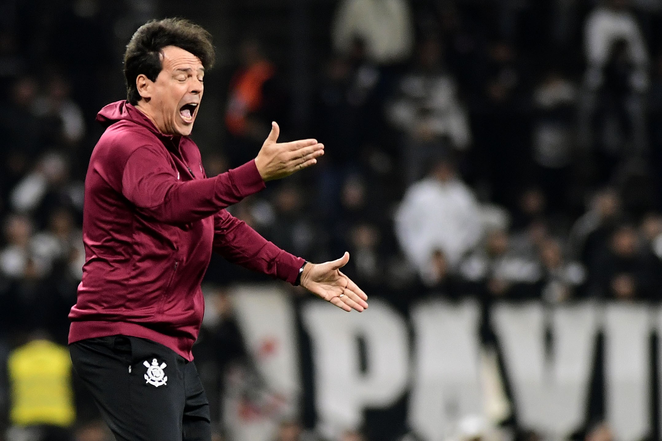Diniz critica estado do gramado após resultado insatisfatório do Corinthians: 