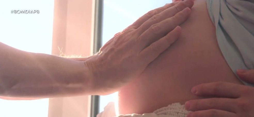 Veja a importância da fisioterapia para grávidas impedidas de fazer atividade física — Foto: Reprodução/TV Paraíba