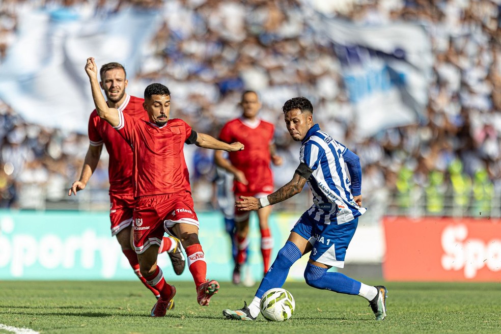 CSA x CRB, no Estádio Rei Pelé, em Maceió — Foto: Allan Max/ASCOM CSA