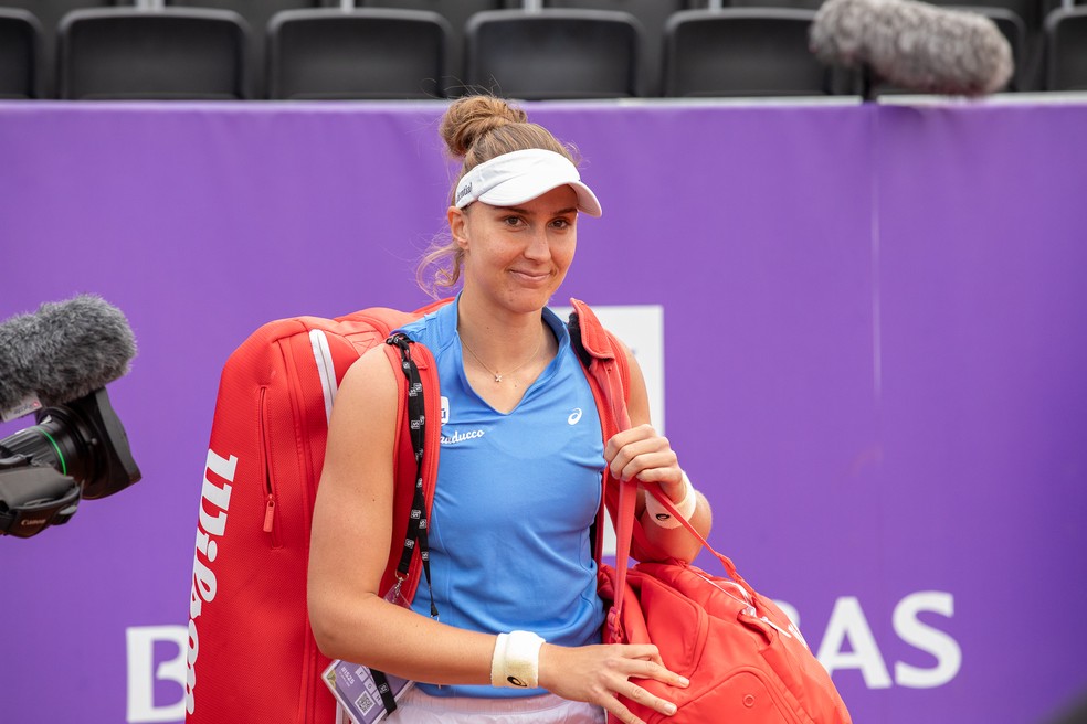 Bia Haddad chegou até a semi no WTA 500 de Estrasburgo — Foto: Sophie_Bittler/Internationaux de Strasbourg/Divulgação