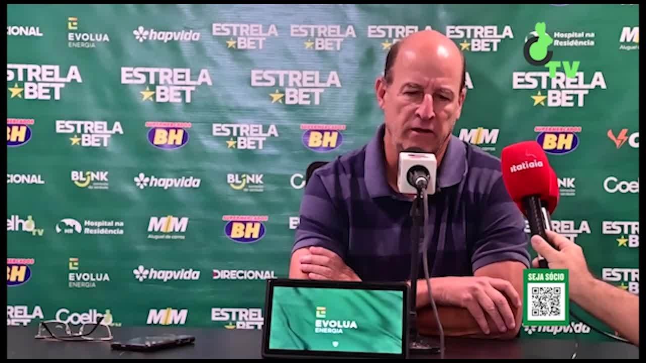 Euler Araújo anuncia a saída do técnico Vagner Mancini do América-MG