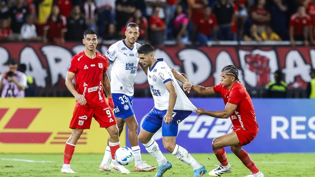 Michel Araujo em América de Cali x Bahia