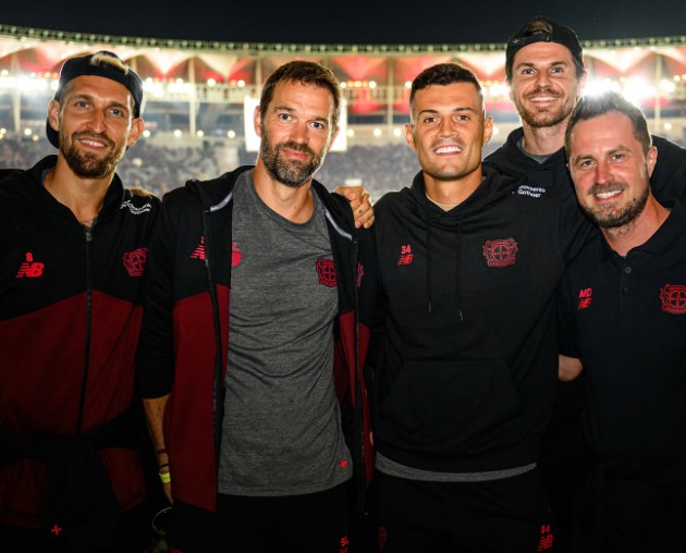 Bayer Leverkusen assiste a Flamengo x Fluminense no Maracanã