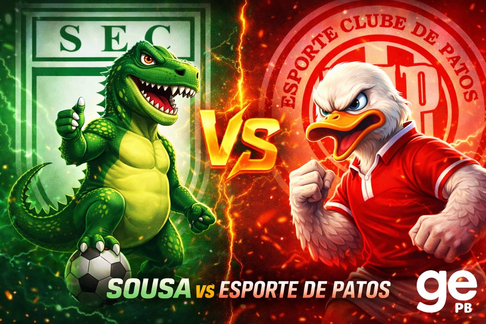 Sousa e Esporte de Patos acontecer� no Mariz�o � Foto: ChatGPT