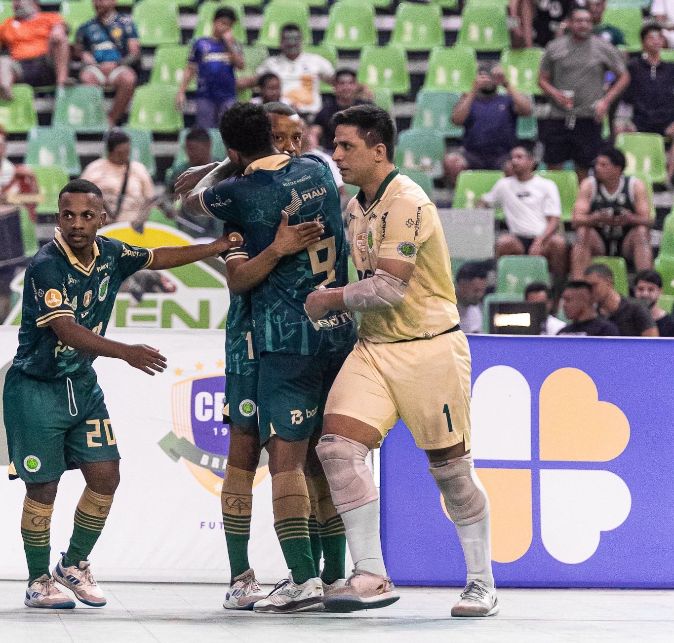Brasileiro de futsal 2026: Atlético-PI goleia o São José-AP por 7 a 2 e assume vice-liderança