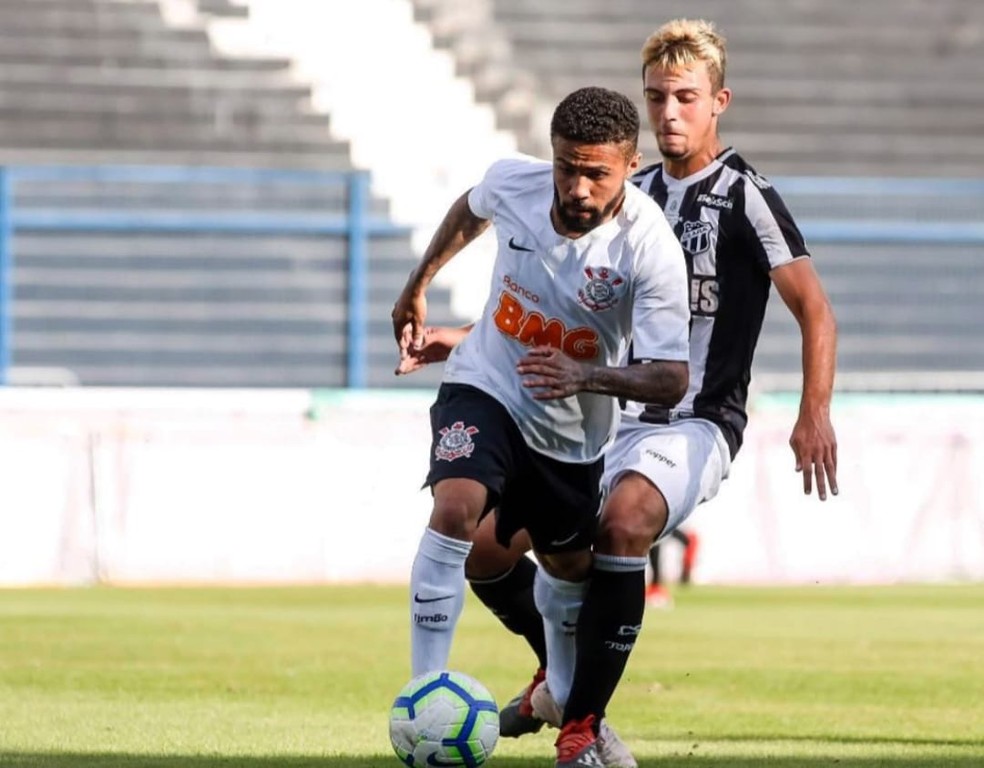 DG teve passagem pela equipe sub-23 do Corinthians em 2019 — Foto: Rodrigo Gazzanel/Corinthians