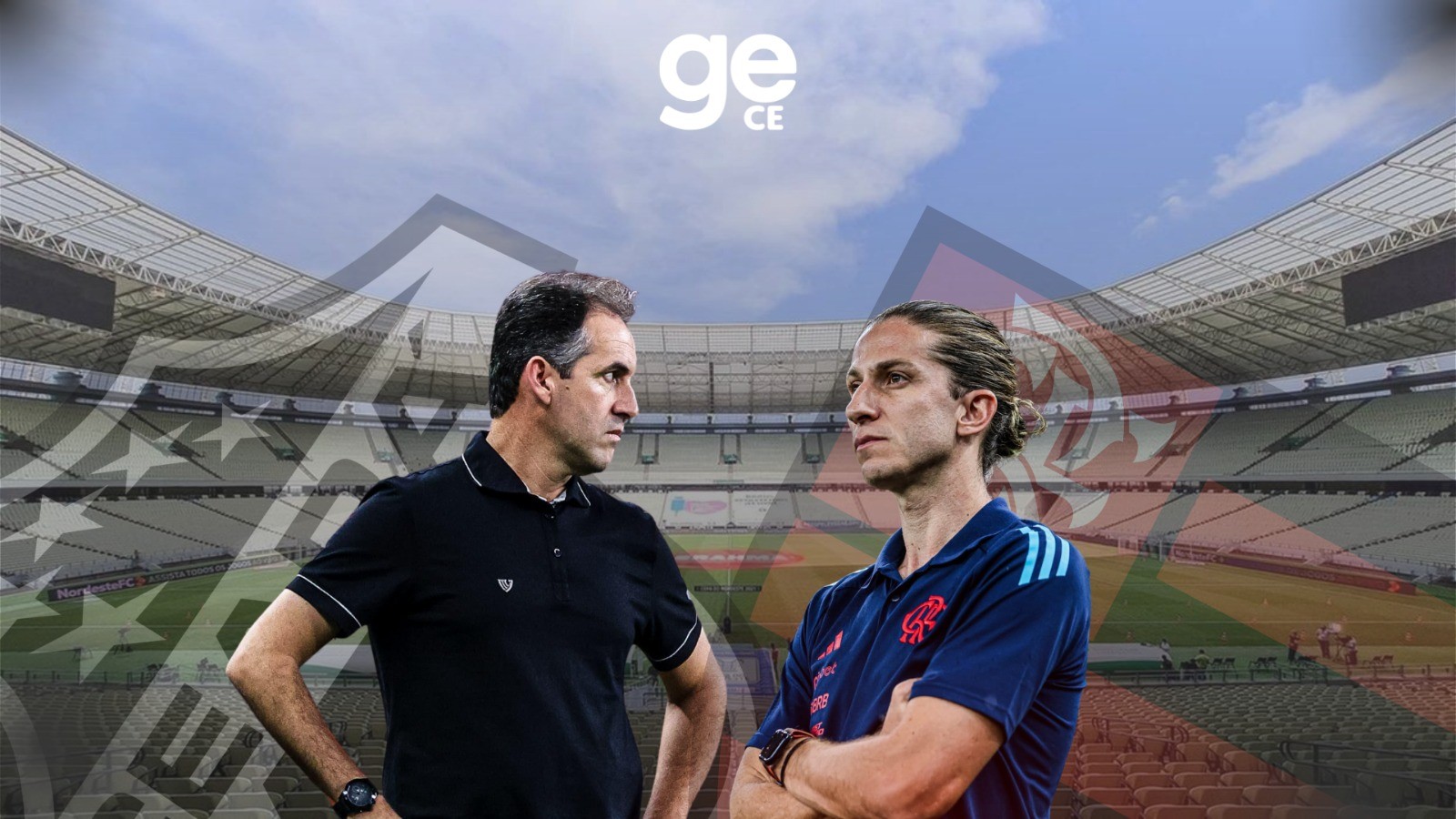 Ceará x Flamengo terá confronto inédito entre técnicos na Série A