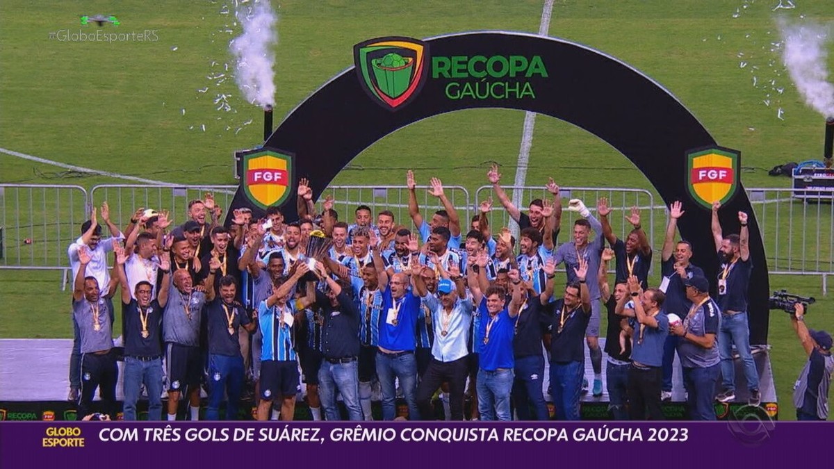 FGF define data para Recopa Gaúcha: São Luiz e Grêmio duelam pela glória.