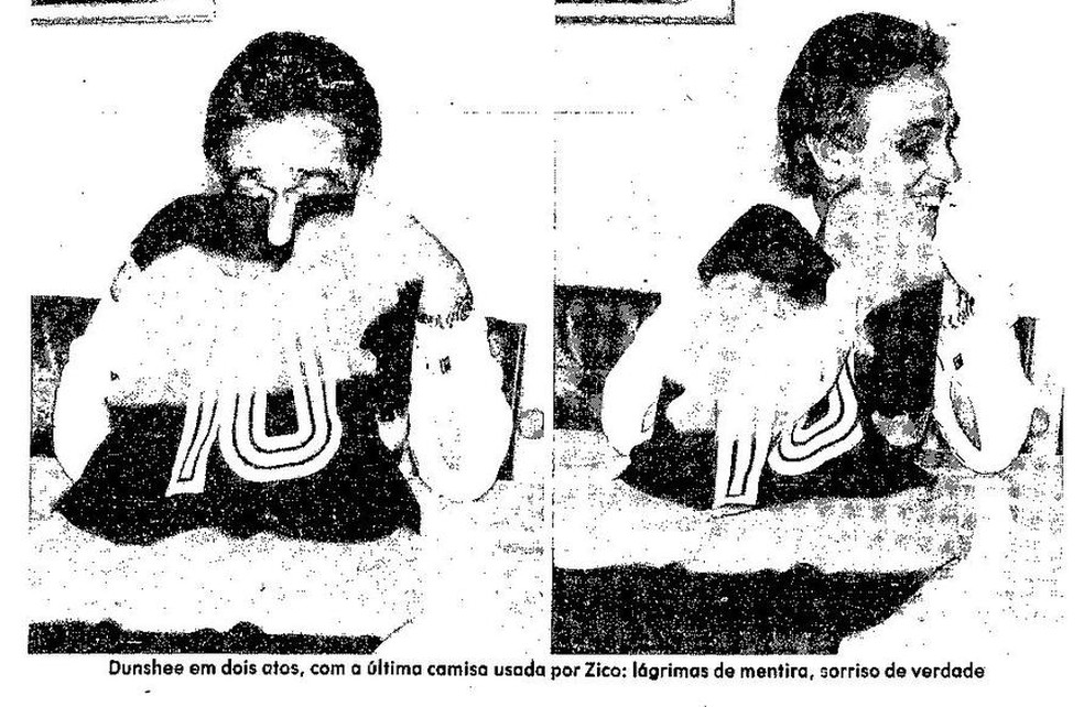 Dunshee de Abranches e as fotos que irritaram Zico na caoa do O Globo — Foto: Acervo O Globo