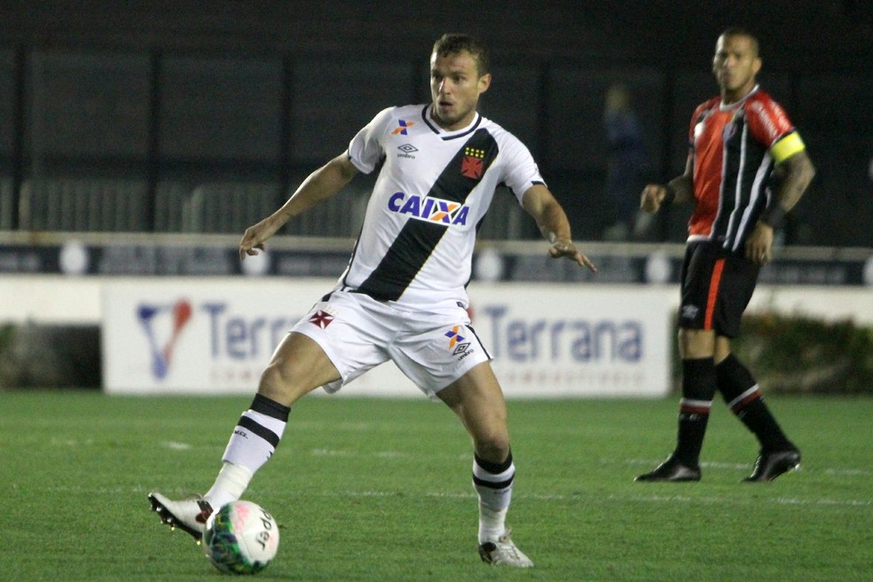 Marcelo Mattos foi jogador do Vasco entre 2016 e 2019 — Foto: Paulo Fernandes/Vasco.com.br