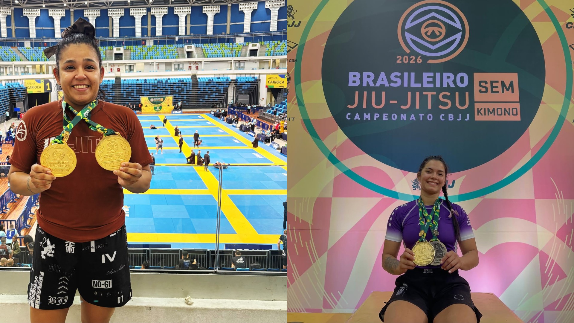 Atletas amapaenses conquistam medalhas no Campeonato Brasileiro de Jiu-Jitsu da IBJJF