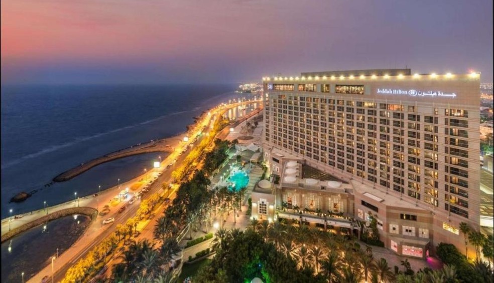 Fluminense ficará hospedado no Hilton Jidá, na Arábia Saudita — Foto: Divulgação