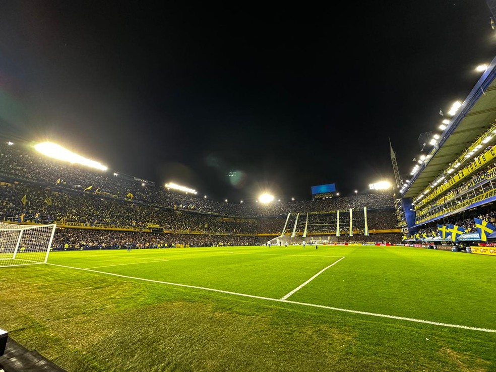 Boca Juniors e Cruzeiro vão se enfrentar na Bombonera, em Buenos Aires — Foto: Thiago Ferri