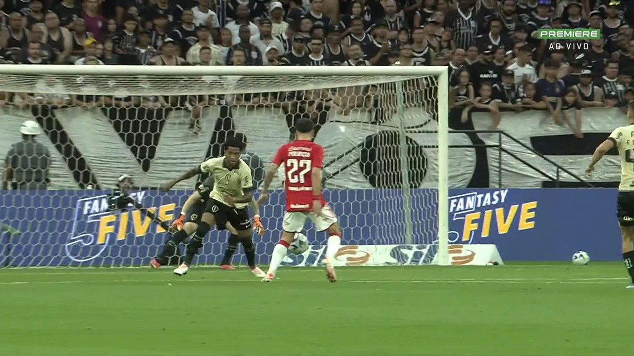 Corinthians x Internacional - Melhores Momentos do 1º Tempo