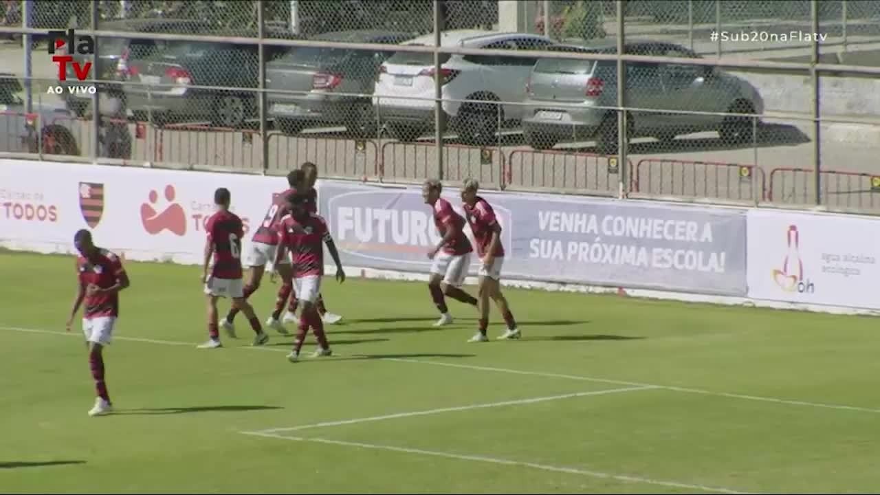 Flamengo 6 x 1 Botafogo - Gols - Campeonato Carioca sub-20