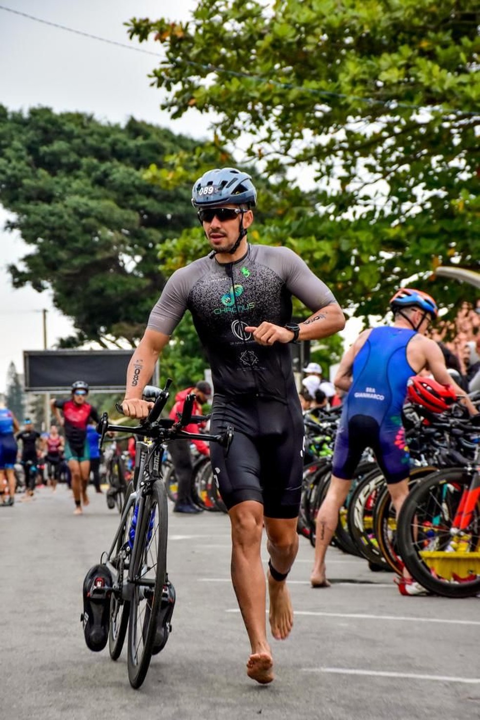 Maicon Romano, triatleta rondoniense — Foto: Arquivo Pessoal