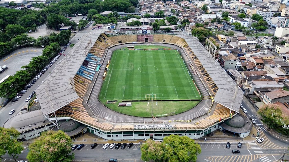 Raulino de Oliveira, estádio do Volta Redonda — Foto: Márcio Melo/Paysandu