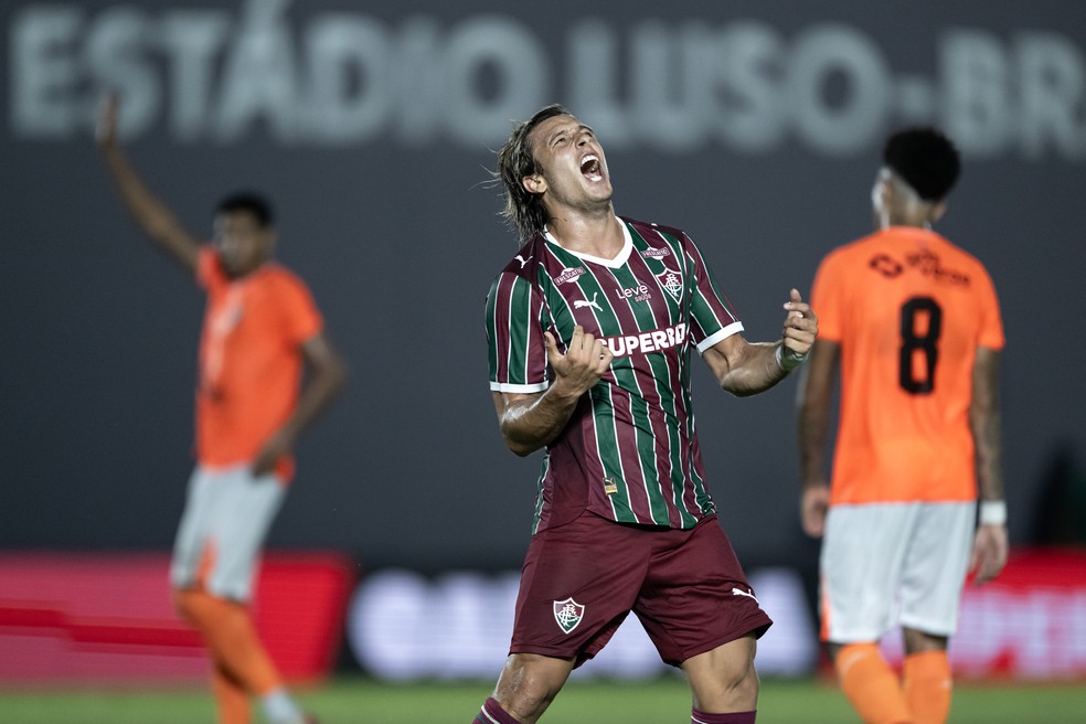 Canobbio - Nova Iguaçu x Fluminense - Campeonato Carioca — Foto: Jorge Rodrigues/AGIF