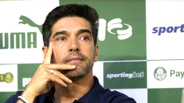 Abel Ferreira em Palmeiras x São Paulo