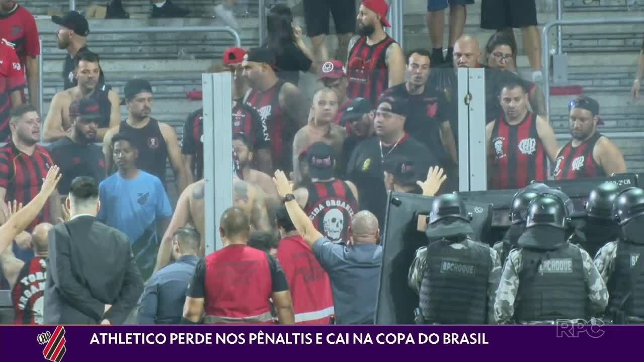 Athletico perde nos pênaltis e cai na Copa do Brasil