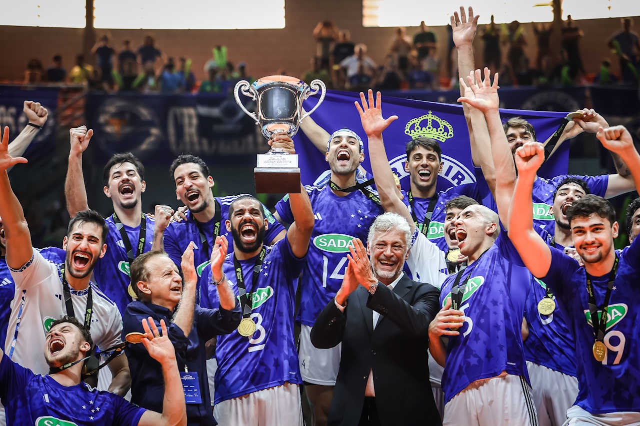 Com Cruzeiro e Campinas, FIVB divulga tabela do Mundial de Clubes de vôlei masculino