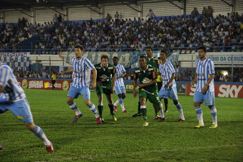 Paysandu x Chapecoense — Foto: Aguante Comunicação/Chapecoense