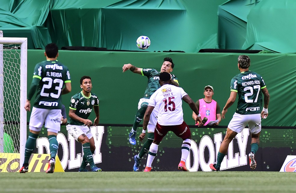 Palmeiras tem a segunda melhor defesa do Brasileirão  — Foto: Marcos Ribolli