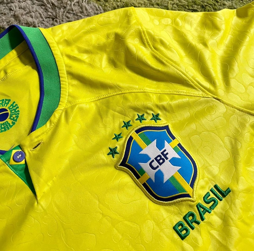 Veja a camisa que o Brasil vai usar na Copa do Mundo 2022, esporte  espetacular