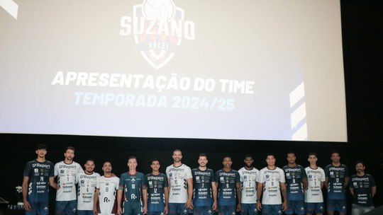 Suzano Vôlei apresenta elenco e uniformes para a temporada 2024/25